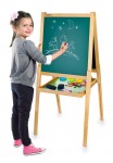 Deluxe double sided easel with accessories  