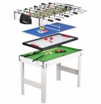 Fantastic  4 in 1 game table: football, billiards, tennis, hockey