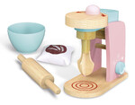 Pastel wooden mixer