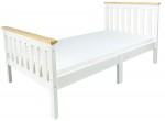 Wooden Bed MILANO PINE  with a 140x70 mattress