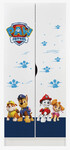 White two-door wardrobe - ROMA - Paw Patrol 14