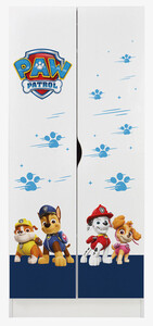 White two-door wardrobe - ROMA - Paw Patrol 14